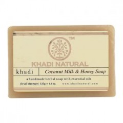 Khadi Natural Herbal Coconut Milk & Honey Soap(Set Of 2)